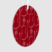 Vioolcontour Ornament (voorkant)