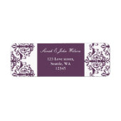 viooldampadreslijst etiket (Voorkant)