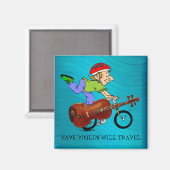 VIOOLFIETSMAGNEET MAGNEET (Voorkant / Achterkant)