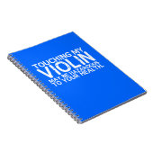 Vioolgevaar Notitieboek (Rechterzijde)