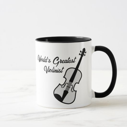 Vioolkoffie mok voor 's werelds grootste violist (Rechts)
