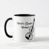 Vioolkoffie mok voor 's werelds grootste violist (Links)