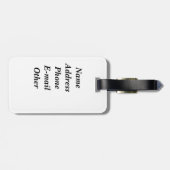 Vioolliefhebber_Bagagelabel Bagagelabel (Achterkant horizontaal)