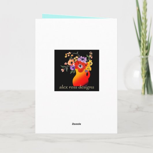 Vioolmelodie Kaart (Achterkant)