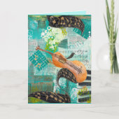 Vioolmelodie Kaart (Voorkant)