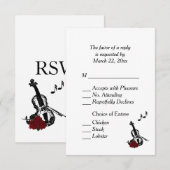 Vioolmuziek RSVP met entree keuzes (Voorkant / Achterkant)