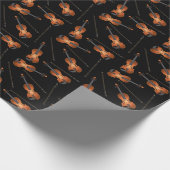 Vioolmuziekleraar Cadeaupapier (Hoek)