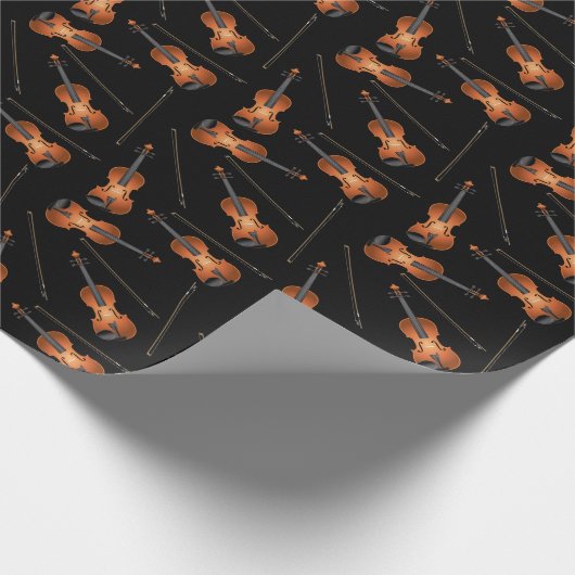 Vioolmuziekleraar Cadeaupapier (Hoek)