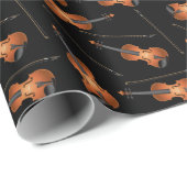 Vioolmuziekleraar Cadeaupapier (Rol Hoek)