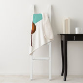 vioolontwerpdeken sherpa deken (In situ)