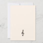 Vioolrecital Kaart (Achterkant)