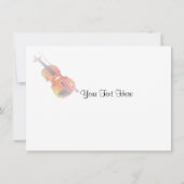 Vioolschets Kaart (Achterkant)