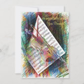 Vioolschets Kaart (Voorkant)