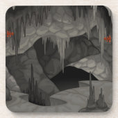 vioolskelet bier onderzetter (Voorkant)