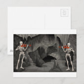 vioolskelet briefkaart (Voorkant / Achterkant)