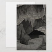 vioolskelet briefpapier (Voorkant / Achterkant)