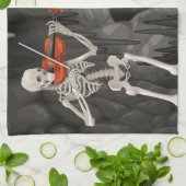 vioolskelet theedoek (Gevouwen)