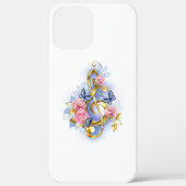 Vioolsleutel met roze rozen Case-Mate iPhone case (Achterkant)