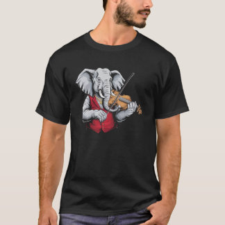 Vioolspeler Dier Vioolist Orkest Instrument T-shirt