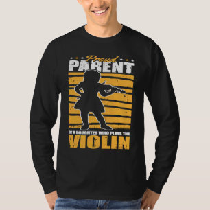 Vioolspeler Ouder Vedelaar Vedel Viool T-shirt