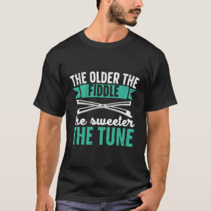 Vioolspeler Violinistisch Orkest Viola Instrut Mu T-shirt