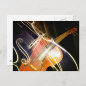Vioolsymfonie Briefkaart (Voorkant / Achterkant)
