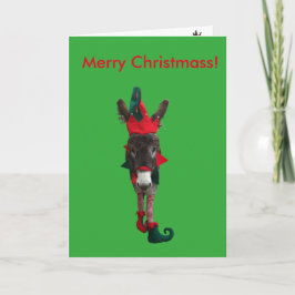 Viooltje de Kaart van Christmass van het Elf