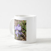 Viooltje met Bluets Koffiemok (Voorkant links)