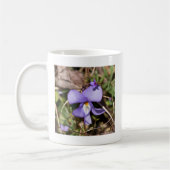 Viooltje met Bluets Koffiemok (Links)
