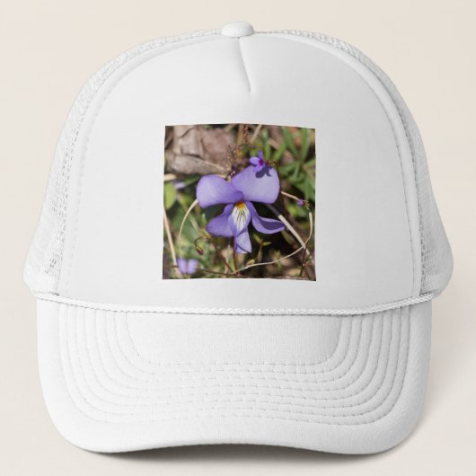 Viooltje met Bluets Trucker Pet (Voorkant)