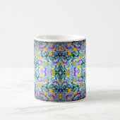 Viooltjes en lampen koffiemok (Center)