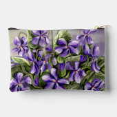 Viooltjes in een maanpot etui (Achterkant)