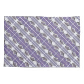 Viooltjes in een maanpot kussensloop (Achterkant)