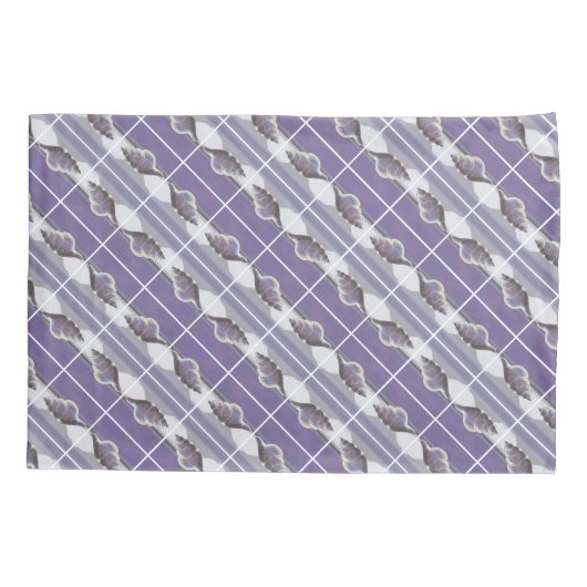 Viooltjes in een maanpot kussensloop (Achterkant)