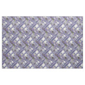 Viooltjes in een maanpot stof (Fat Quarter)