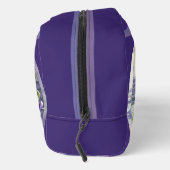 Viooltjes in een maanpot toilettasje (Rechts)