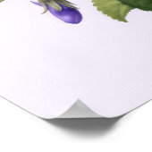 Viooltjes in februari poster (Hoek)