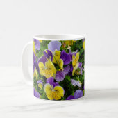 Viooltjes Koffiemok (Voorkant links)