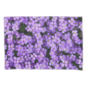 Viooltjes Kussen Hoesje Violet Flowers Kussensloop (Voorkant)