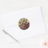  viooltjes reliëf Art Sticker (Envelop)
