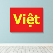 Vioott Canvas Afdruk (Insitu (Houten vloer))