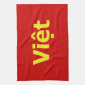 Vioott Theedoek (Verticaal)