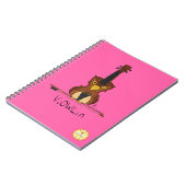 ViOWLin Violin Owl Music Notitieboek (Linkerzijde)