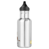 ViOWLin Violin Owl Music Water Bottle Waterfles (Rechts)