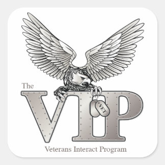 VIP 3"Stickers Vierkante Sticker