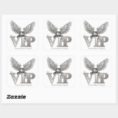 VIP 3"Stickers Vierkante Sticker (Vel)