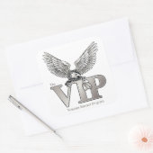 VIP 3"Stickers Vierkante Sticker (Envelop)