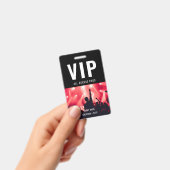 VIP Aangepaste evenement of concertnaam All Access Badge (Handheld)