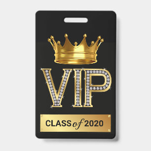 VIP-AFGELEIDE BADGE