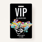 VIP All Access Concert Pass Badge (Voorkant)